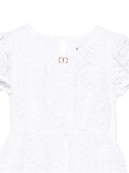 Abito bambina in pizzo TWINSET Kids | 251GJ2QR800808